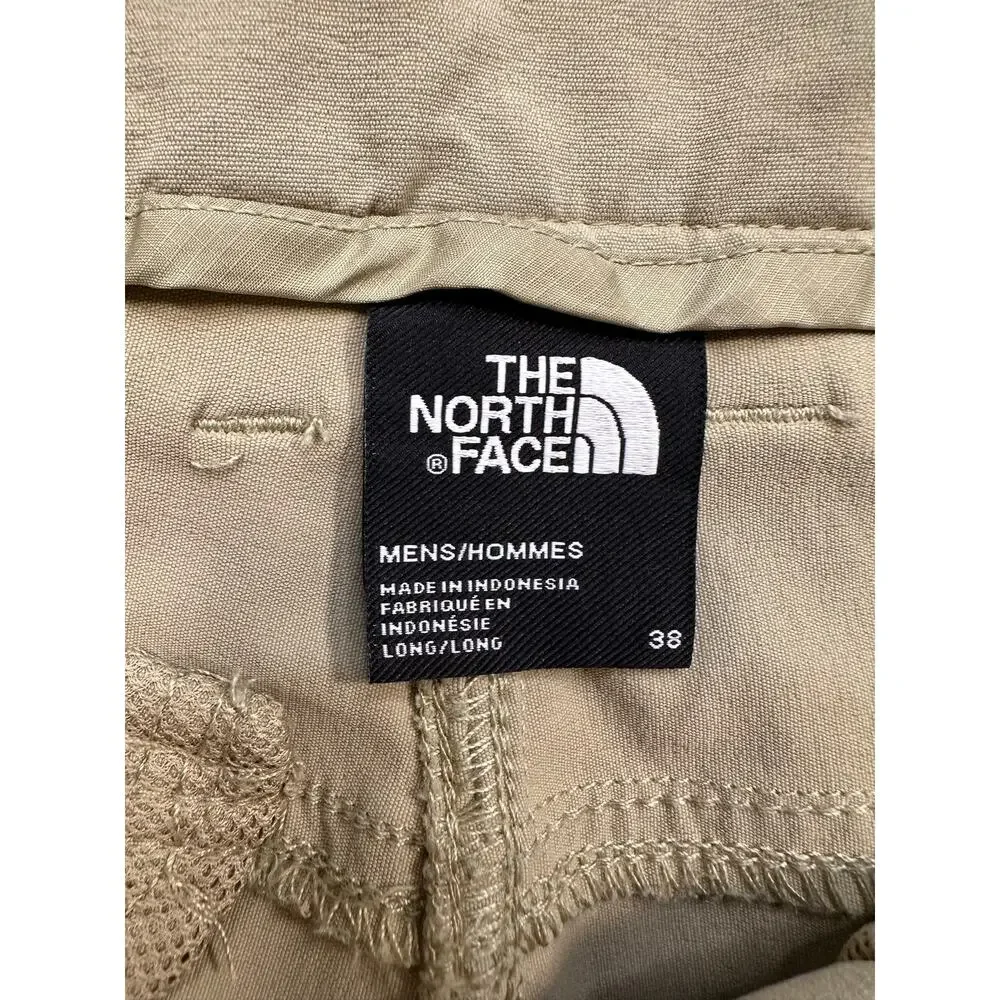 The North Face Khaki Weatherproof Nylon Stretch Pants Size 30 Long